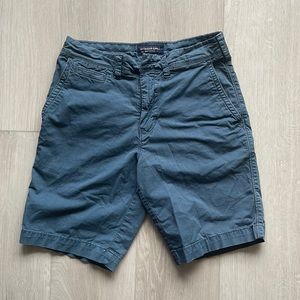 American Eagle Extreme Flex Classic Mens Size 28 Gray Stretch Chino Shorts